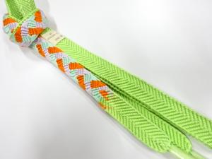 未使用品　正絹　手組帯締め